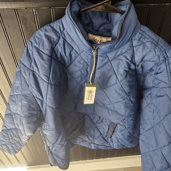 Alpine Design Jackets & Blazers - Alpine Design Blue Quilted Jacket